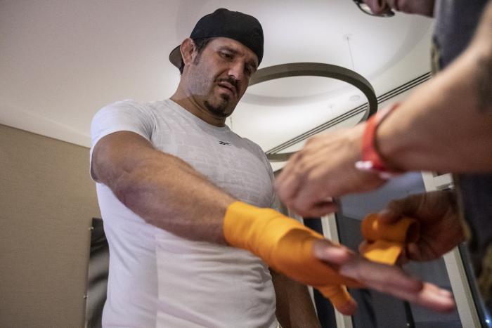 03 - Juan Espino training during UFC 253 Fight Week