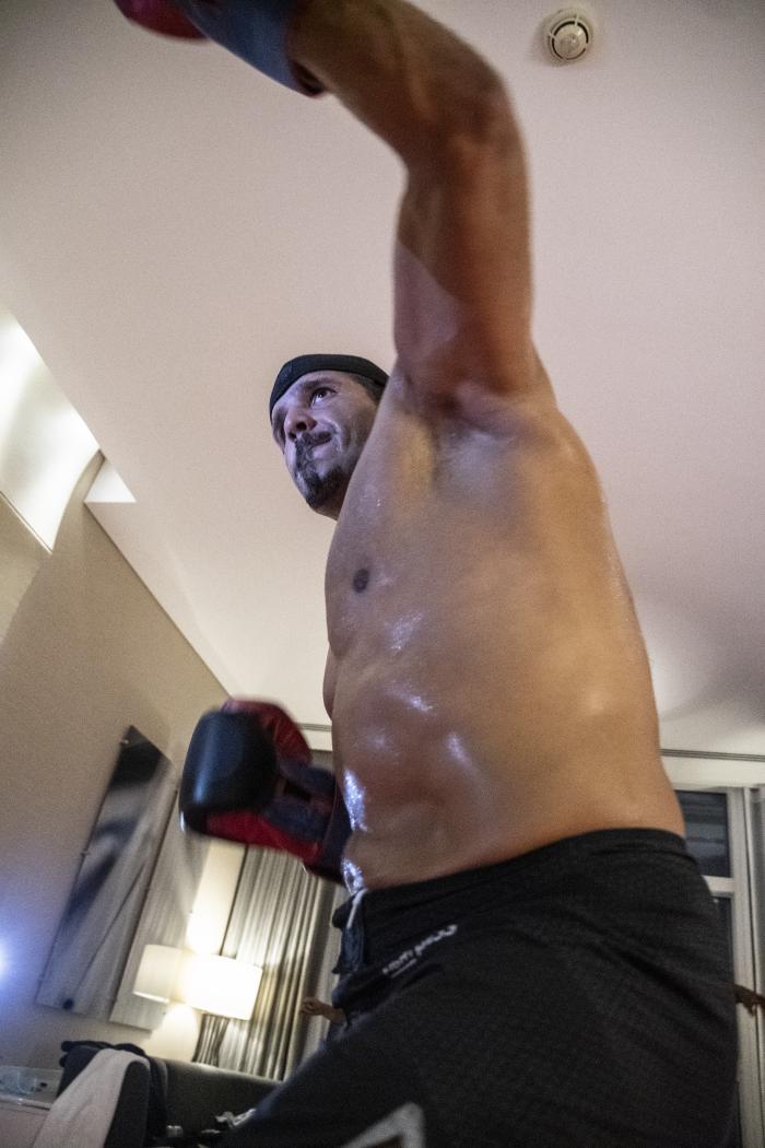 10 - Juan Espino training during UFC 253 Fight Week