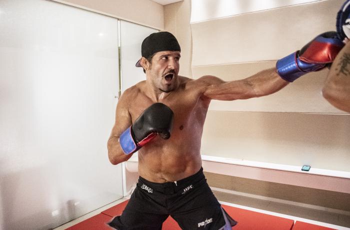 11 - Juan Espino training during UFC 253 Fight Week