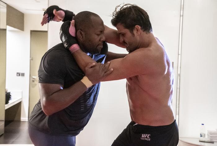12 - Juan Espino training during UFC 253 Fight Week