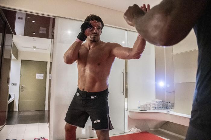 13 - Juan Espino training during UFC 253 Fight Week
