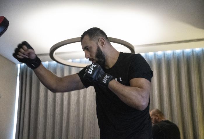 05 - Dominick Reyes workout during UFC 253 Fight Island