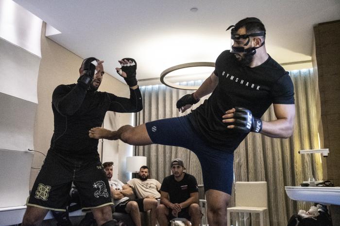 08 - Dominick Reyes workout during UFC 253 Fight Island