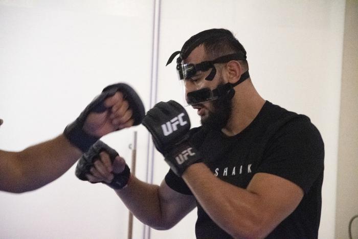 07 - Dominick Reyes workout during UFC 253 Fight Island