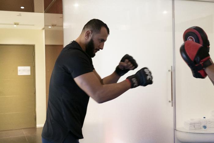 04 - Dominick Reyes workout during UFC 253 Fight Island