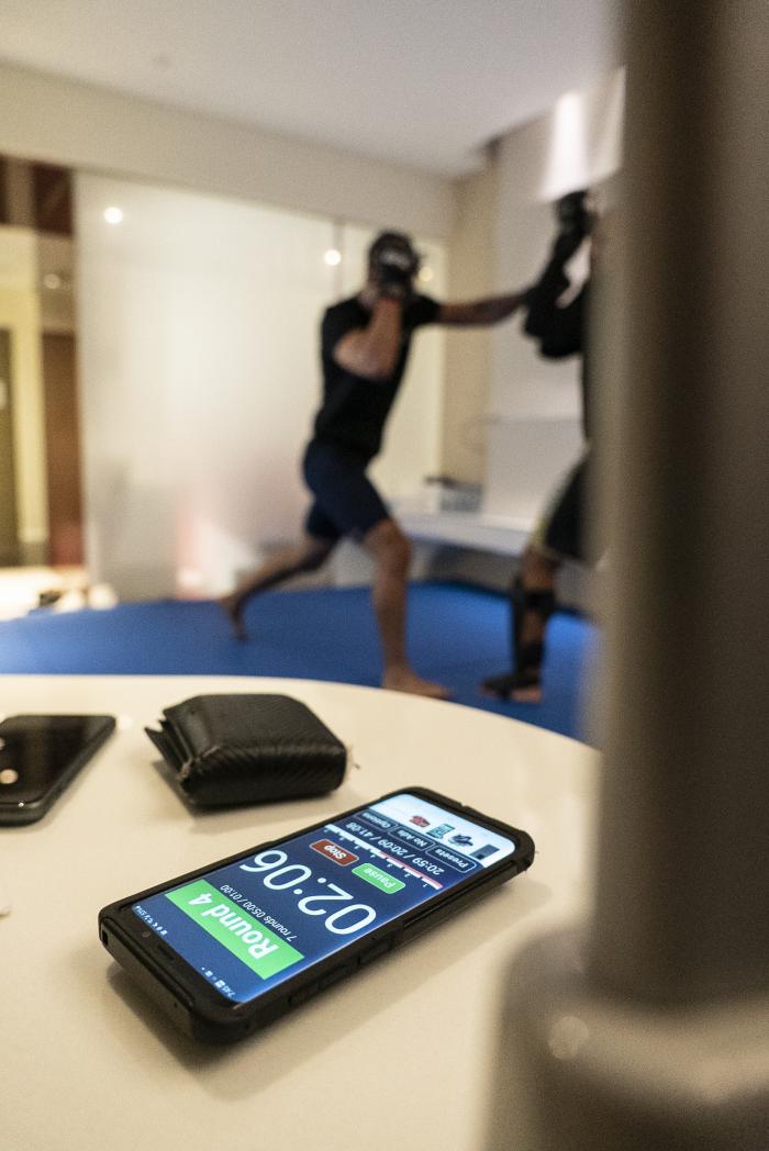 10 - Dominick Reyes workout during UFC 253 Fight Island