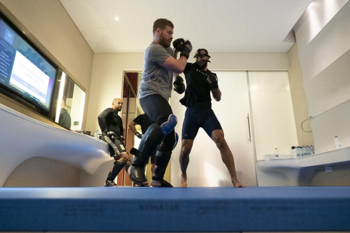 11 - Dominick Reyes workout during UFC 253 Fight Island