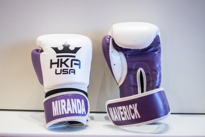 Miranda Maverick training during UFC 254 fight week