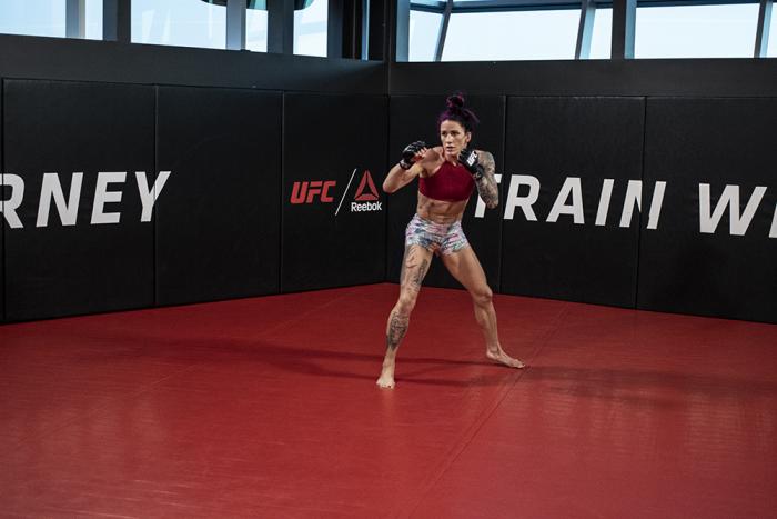 Gina Mazany at the UFC Performance Institute during UFC Vegas 15