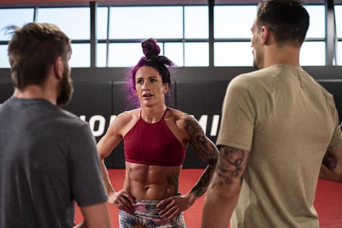 Gina Mazany at the UFC Performance Institute during UFC Vegas 15