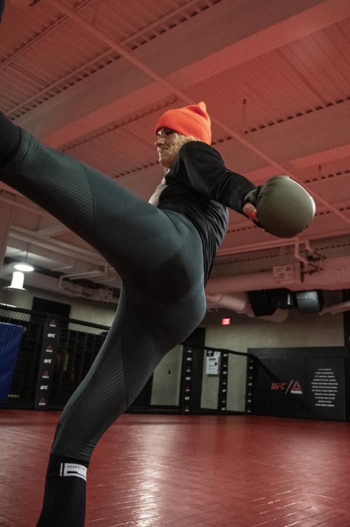 Ashley Yoder training at the UFC Performance Institute - UFC Vegas 14
