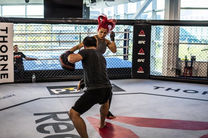 Randa Markos at the UFC Performance Institute - UFC Vegas 14