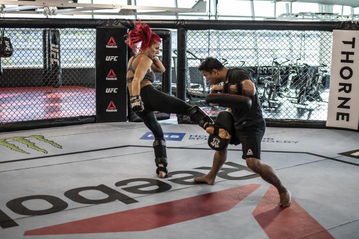 Randa Markos at the UFC Performance Institute - UFC Vegas 14