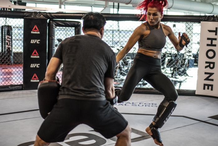 Randa Markos at the UFC Performance Institute - UFC Vegas 14