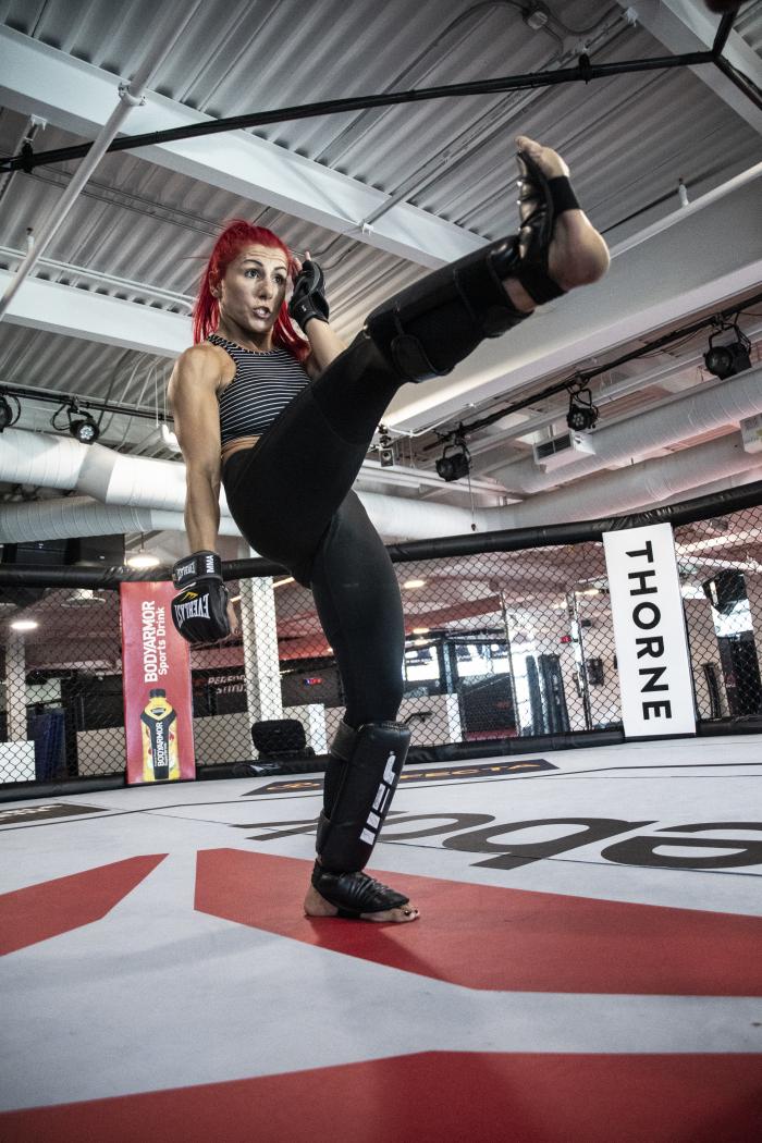Randa Markos at the UFC Performance Institute - UFC Vegas 14