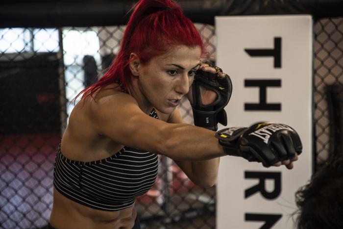 Randa Markos at the UFC Performance Institute - UFC Vegas 14