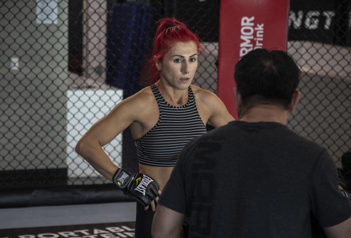 Randa Markos at the UFC Performance Institute - UFC Vegas 14
