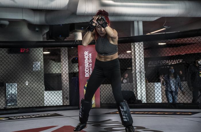 Randa Markos at the UFC Performance Institute - UFC Vegas 14