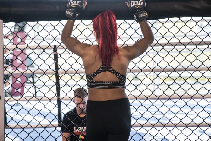 Randa Markos at the UFC Performance Institute - UFC Vegas 14
