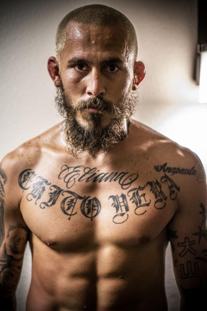 Marlon "Chito" Vera training during UFC Vegas 17
