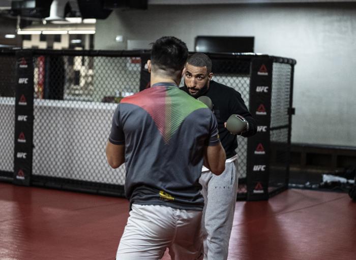 Belal Muhammad training for UFC Vegas 21