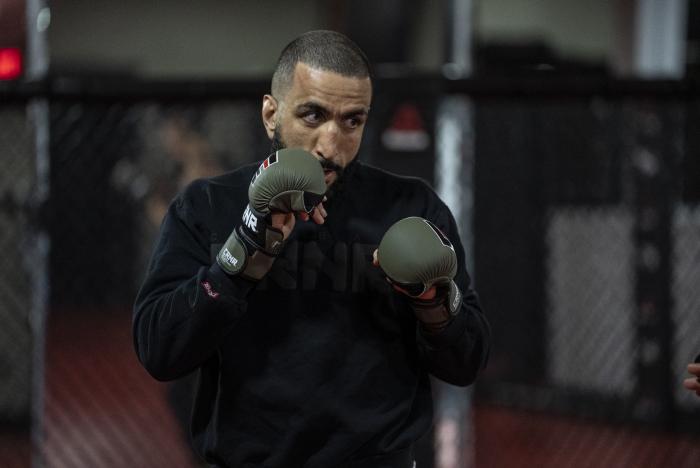 Belal Muhammad training for UFC Vegas 21