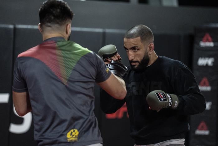 Belal Muhammad training for UFC Vegas 21