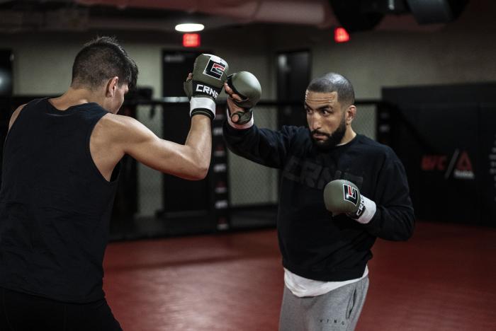 Belal Muhammad training for UFC Vegas 21