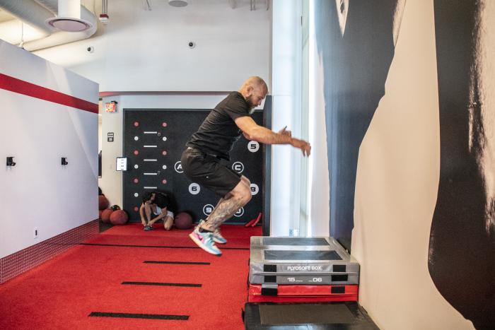 Donald "Cowboy" Cerrone training at the UFC Performance Institute for UFC Vegas 26