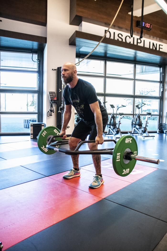 Donald "Cowboy" Cerrone training at the UFC Performance Institute for UFC Vegas 26