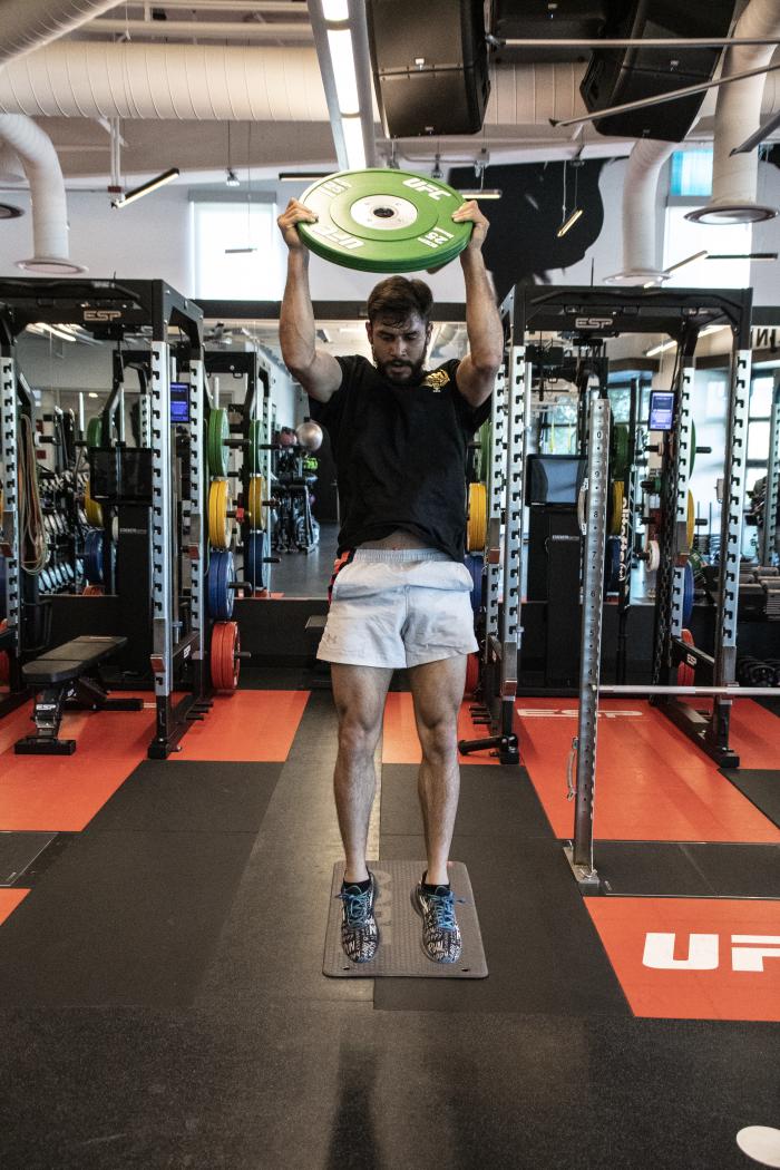 Yair Rodriguez and Donald "Cowboy" Cerrone training at the UFC Performance Institute for UFC Vegas 26