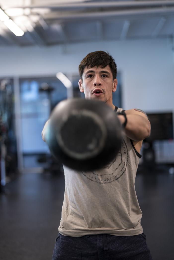 Brandon Moreno Training For UFC 263