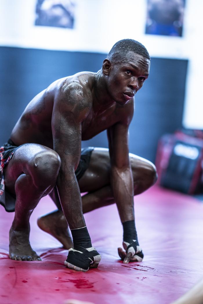 Israel Adesanya Training For UFC 263