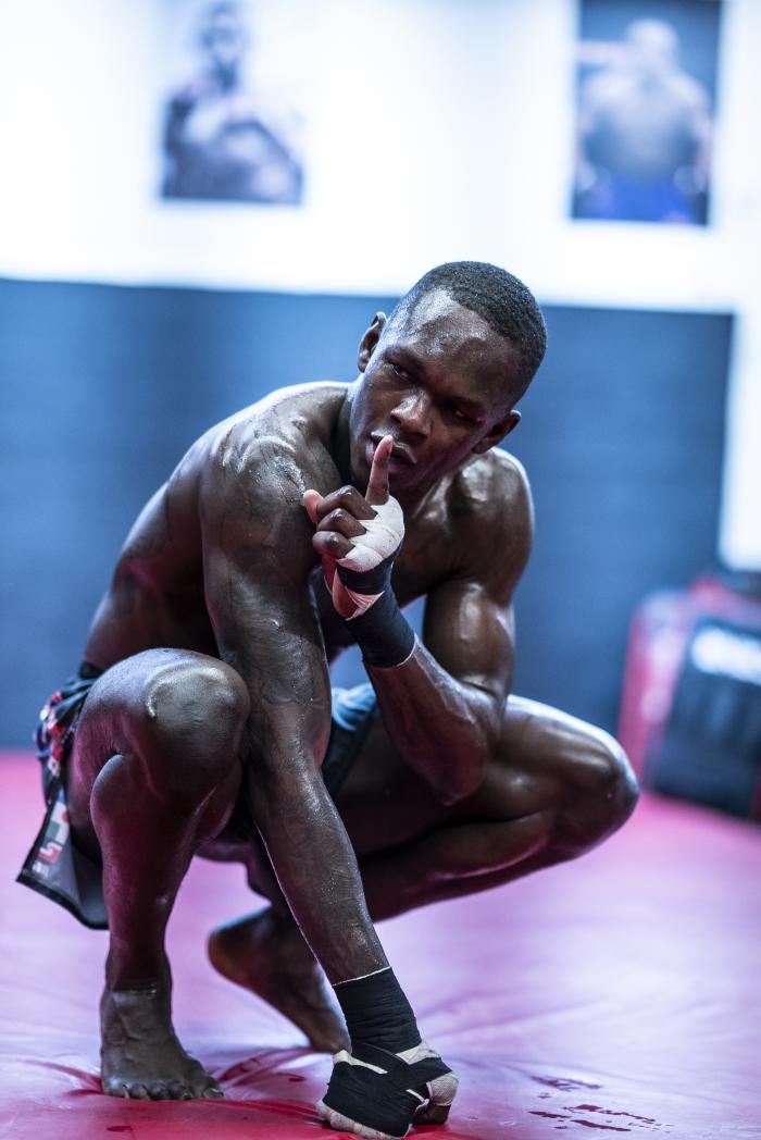 Israel Adesanya Training For UFC 263