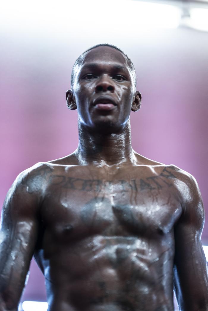 Israel Adesanya Training For UFC 263