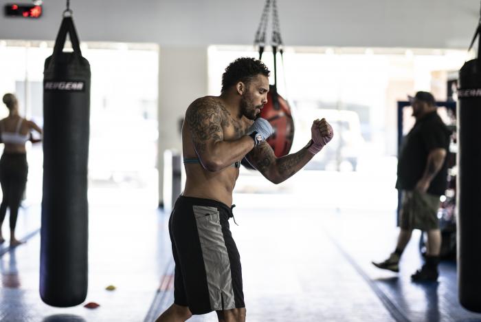 Eryk Anders Training For UFC 263