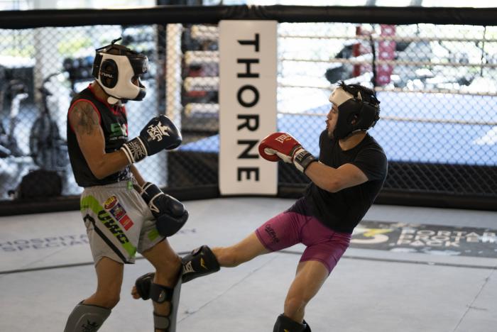 Brandon Moreno Sparring For UFC 263
