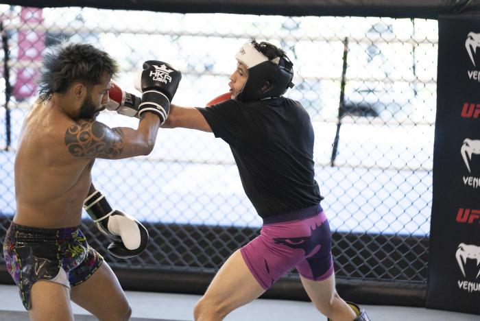 Brandon Moreno Sparring For UFC 263