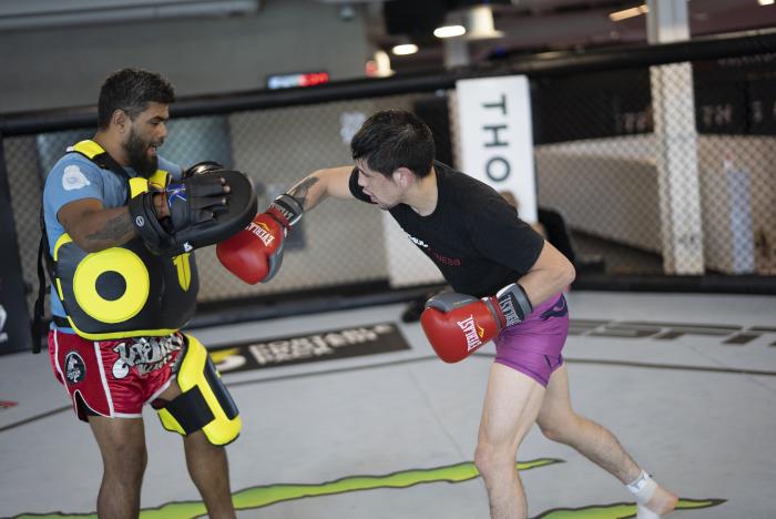 Brandon Moreno Sparring For UFC 263
