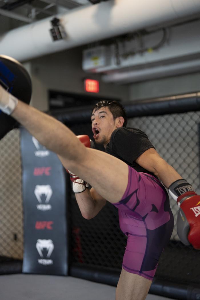 Brandon Moreno Sparring For UFC 263