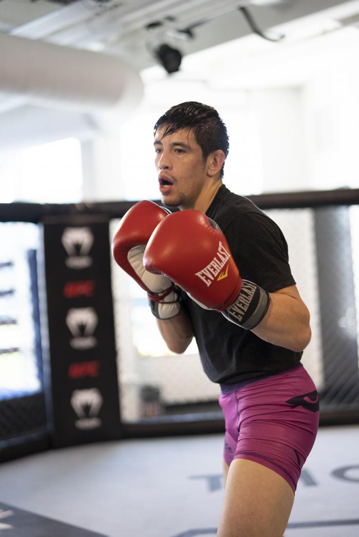 Brandon Moreno Sparring For UFC 263
