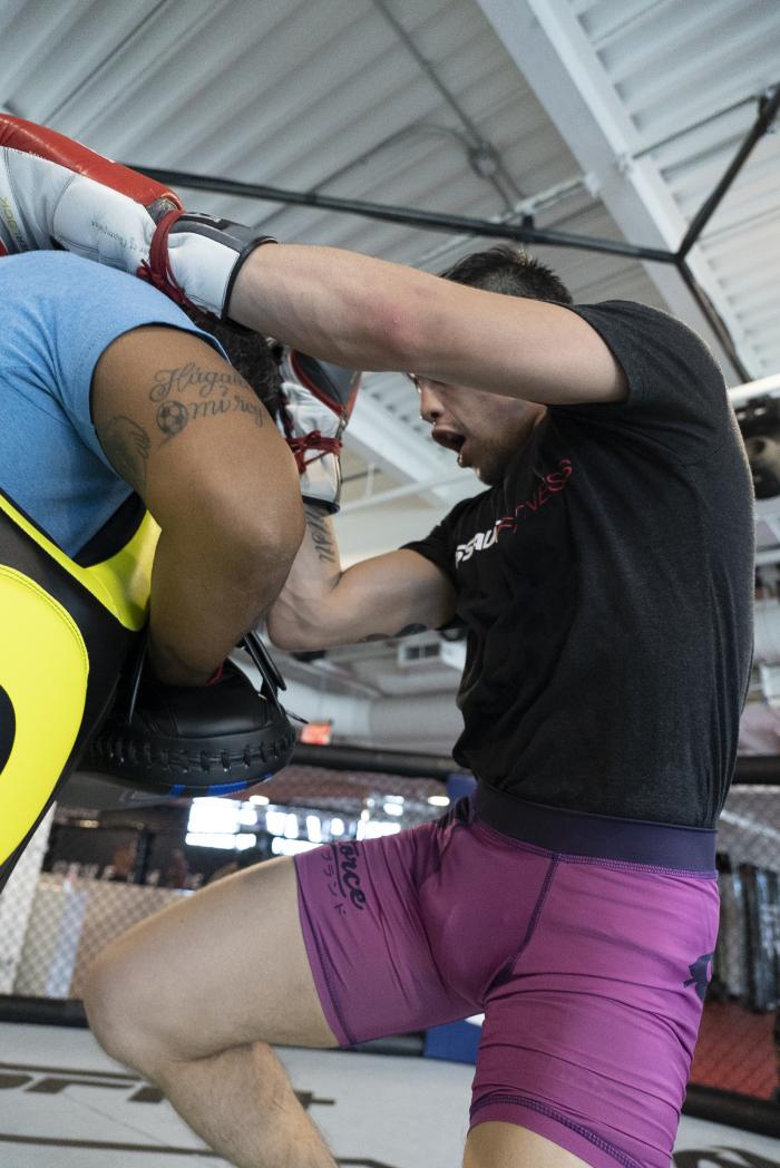 Brandon Moreno Sparring For UFC 263