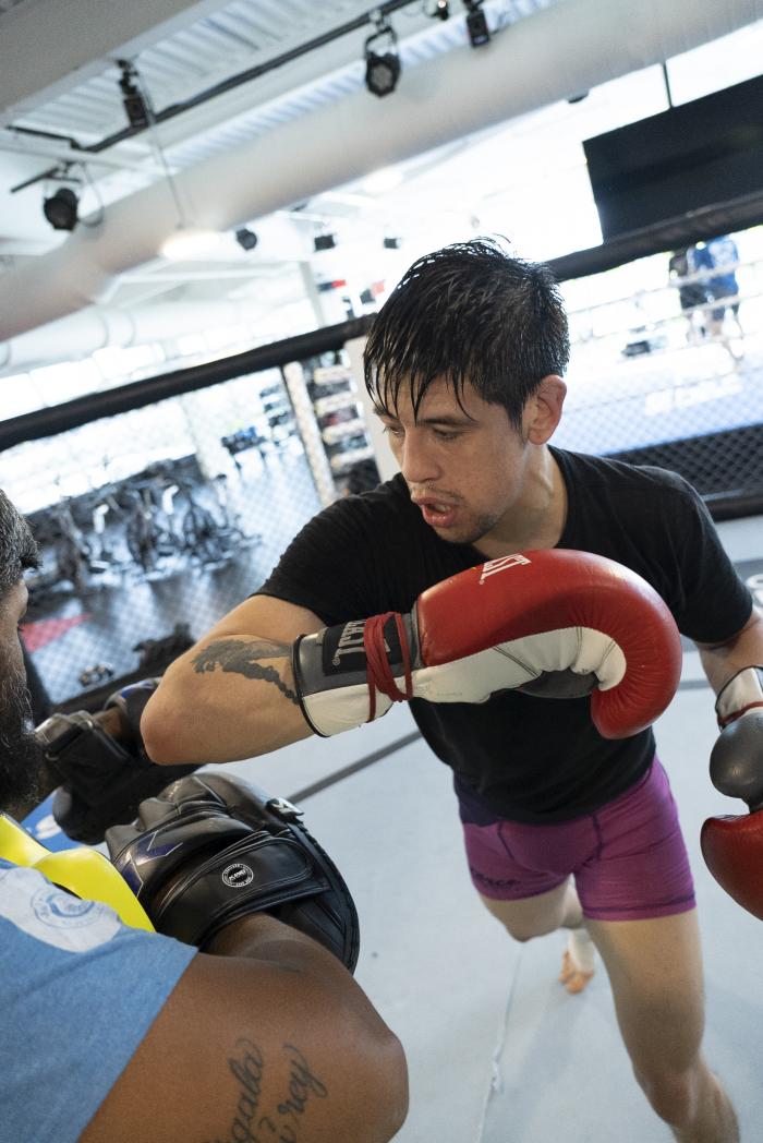 Brandon Moreno Sparring For UFC 263
