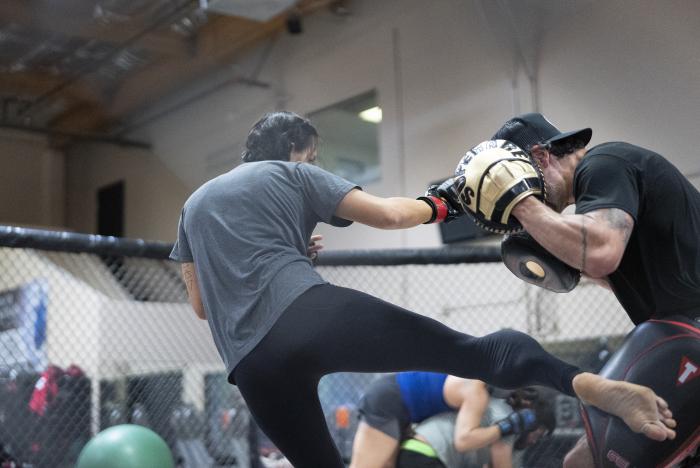 Casey O'Neill Training For UFC Vegas 29