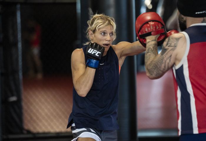 Manon Fiorot Training For UFC Vegas 28