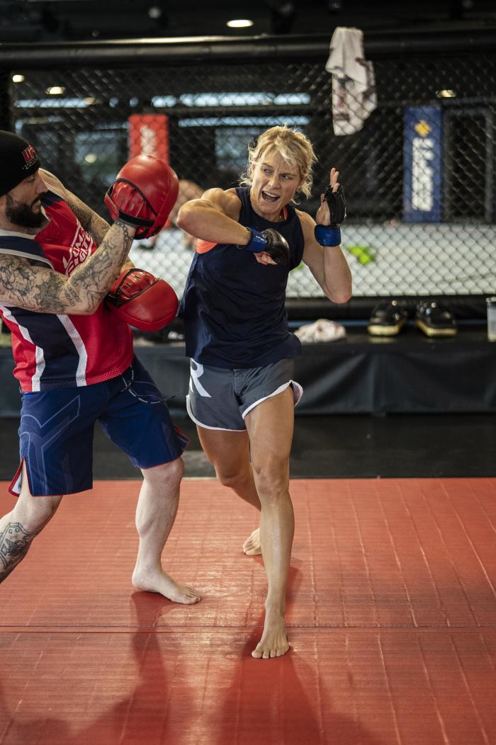 Manon Fiorot Training For UFC Vegas 28