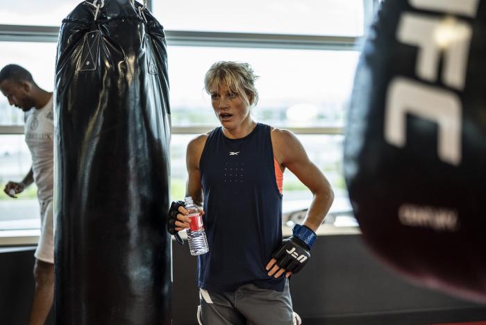 Manon Fiorot Training For UFC Vegas 28