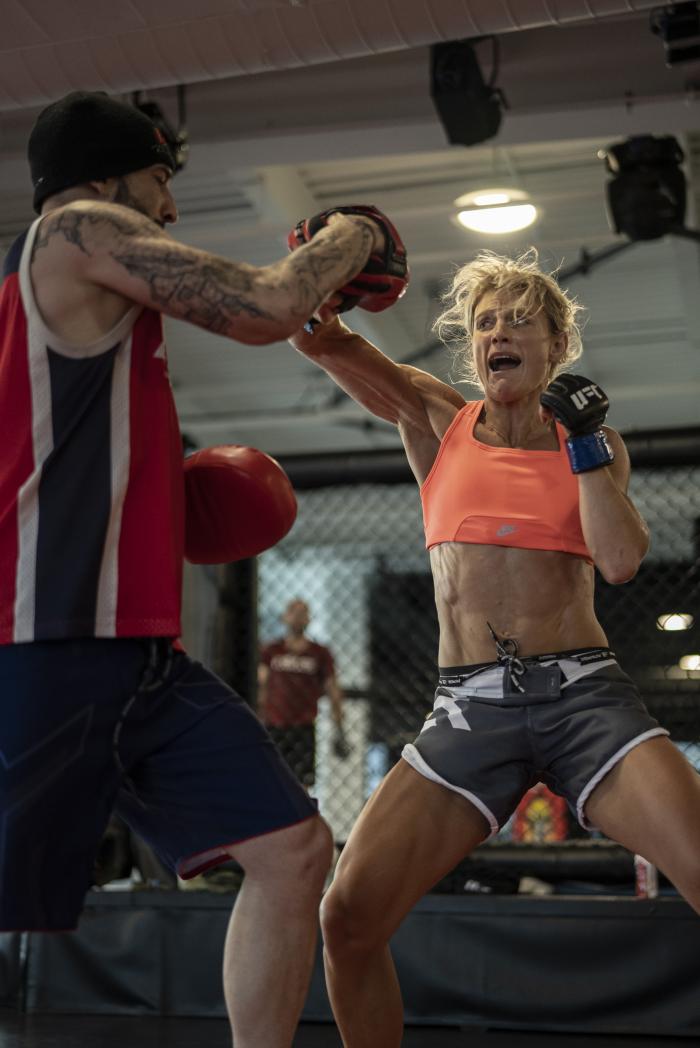 Manon Fiorot Training For UFC Vegas 28