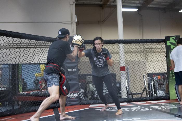Casey O'Neill Training For UFC Vegas 29