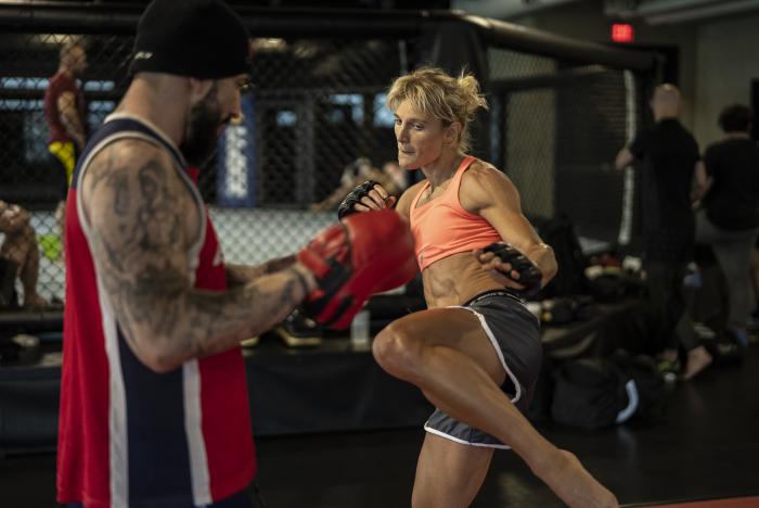 Manon Fiorot Training For UFC Vegas 28